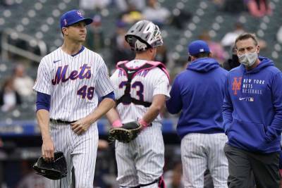 Cy Young - DeGrom's injury scare continues, Mets win 5th straight - clickorlando.com - New York - city New York - state Arizona