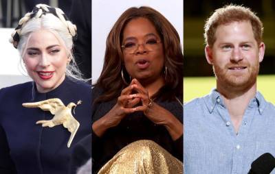 Harry Princeharry - Oprah Winfrey - Lady Gaga - Glenn Close - Lady Gaga to appear on Oprah Winfrey and Prince Harry’s Apple TV+ mental health series - nme.com
