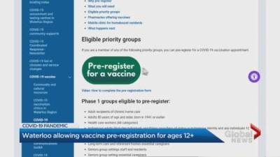 Ontario to offer COVID-19 vaccine to those 12+ when supply allows - globalnews.ca - city Waterloo
