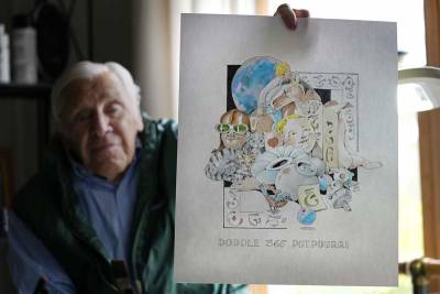 88-year-old artist finishes year of pandemic 'daily doodles' - clickorlando.com - state New Hampshire - county Westmoreland