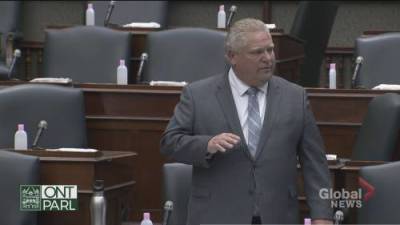 Doug Ford - COVID-19: Doug Ford defends closure of outdoor amenities in Ontario - globalnews.ca - county Ontario