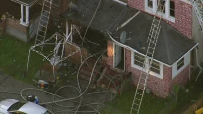 Officials: At least 2 hurt, several displaced after fire damages rowhomes in Chester - fox29.com - county Chester