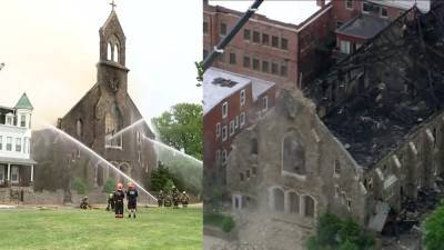 St. Leo's Church fire ruled an arson, $20k reward offered for information - fox29.com