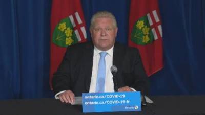 Doug Ford - Ontario premier Ford announces extension of stay-at-home order to June 2 - globalnews.ca
