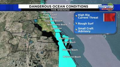 Windy Saturday, dangerous beach weekend coming to Central Florida - clickorlando.com - state Florida