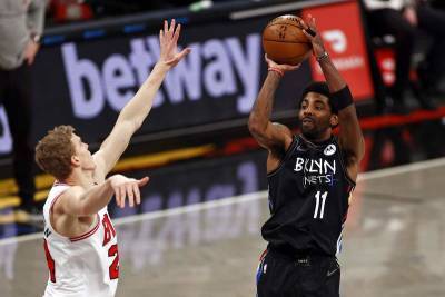 Kevin Durant - James Harden - Nets finally get Big 3 back together, beat Bulls 105-91 - clickorlando.com - New York - city Chicago