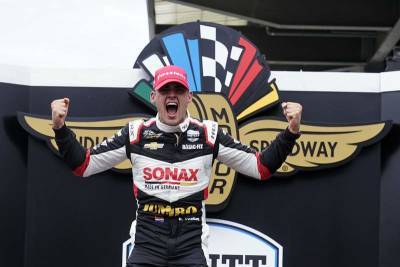 Jimmie Johnson - Scott Dixon - Colton Herta - Alex Palou - Rinus VeeKay becomes IndyCar's newest first-time winner - clickorlando.com - city Indianapolis