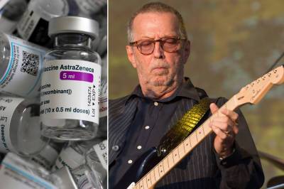 Eric Clapton - Eric Clapton blames ‘propaganda’ for ‘disastrous’ COVID vaccine - nypost.com