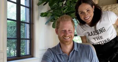 Harry Princeharry - Meghan Markle - princess Diana - Oprah Winfrey - prince Harry - Meghan Markle makes chic appearance in £27 T-shirt in trailer for Prince Harry’s mental health series - ok.co.uk