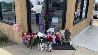 Makeshift memorial grows for employee slain during robbery in New Castle County - fox29.com - state Delaware - county New Castle