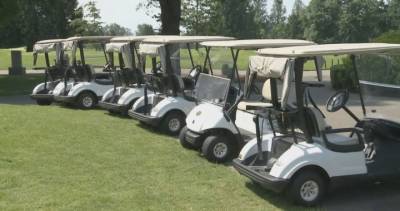 Sharing a golf cart? Make sure it’s with someone in your household, says province - globalnews.ca - city Meanwhile
