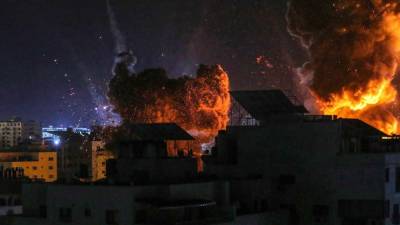 Airstrikes partially destroy only lab able to process COVID-19 tests in Gaza - fox29.com - New York - city New York - Israel