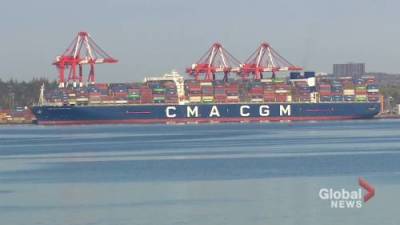 Halifax to break record by welcoming largest container ship to ever call on North America’s east coast - globalnews.ca