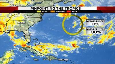 It begins: Hurricane center tracking system in Atlantic - clickorlando.com - county Atlantic - Bermuda