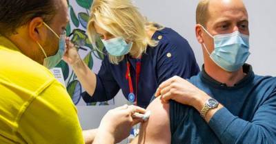 Kate Middleton - prince William - Prince William gets his first Covid-19 vaccine as he shares picture - ok.co.uk - city London - county Prince William
