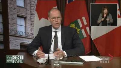 Adalsteinn Brown - Head of Ontario’s COVID-19 Science Advisory Council warns against reopening on June 2 - globalnews.ca