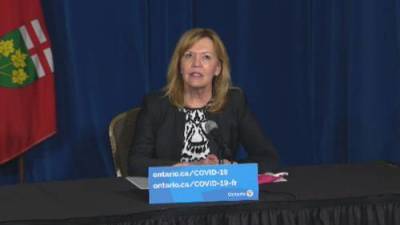 Christine Elliott - Ontario health minister lays out details of three-step reopening plan - globalnews.ca