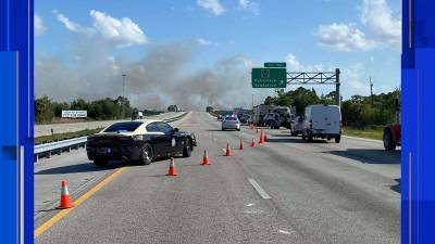 Traffic Alert: Brush fire closes parts of Interstate 95 in Brevard County - clickorlando.com - state Florida - county Brevard - county Indian River