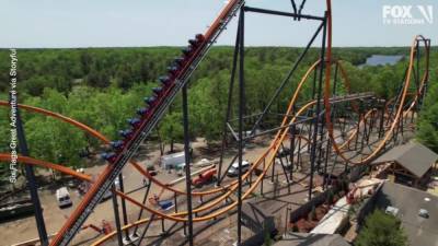 VIDEO: Jersey Devil roller coaster's first test run at Six Flags in NJ - fox29.com - state New Jersey - Jersey
