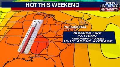 Weather Authority: Beautiful, summer-like weekend ahead - fox29.com - state Delaware