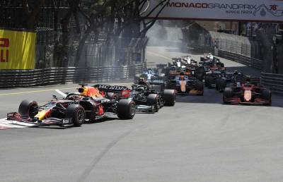 Lewis Hamilton - Max Verstappen - Charles Leclerc - Valtteri Bottas - Verstappen wins Monaco GP, takes F1 title lead from Hamilton - clickorlando.com - city Hamilton - Monaco - city Monaco