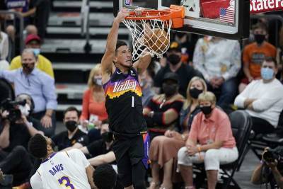 Chris Paul - Devin Booker - Deandre Ayton - Monty Williams - Suns win in return to playoffs, beating Lakers 99-90 - clickorlando.com