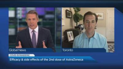Isaac Bogoch - What you should know about getting a second AstraZeneca shot - globalnews.ca