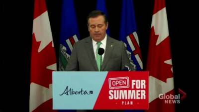 Jason Kenney - ‘I don’t think many Albertans will feel that this is high-speed’: Kenney on plan to relax COVID-19 restrictions - globalnews.ca