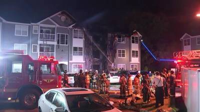 Officials: 3 injured, nearly 20 displaced in 2-alarm at Delran apartment building - fox29.com - state New Jersey