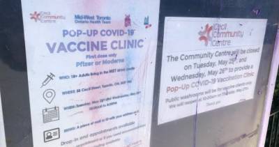 Toronto COVID-19 vaccine pop-up calls out entitlement, inequity after 2nd-dose seekers crash clinic - globalnews.ca - city Chinatown