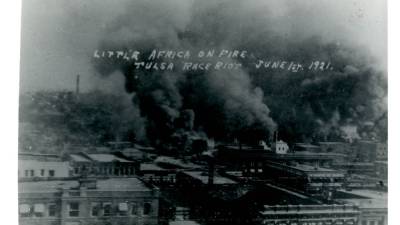 Tulsa Race Massacre: 100 years ago, a White mob torched 'Black Wall Street' and slaughtered Black residents - fox29.com - state Oklahoma - county Ford - county Tulsa