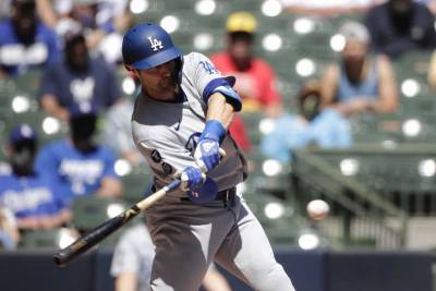 Pollock 8 RBIs, Beaty 7 RBIs, each slam as Dodgers bop Brews - clickorlando.com - Los Angeles - state Texas - city Milwaukee - city Baltimore