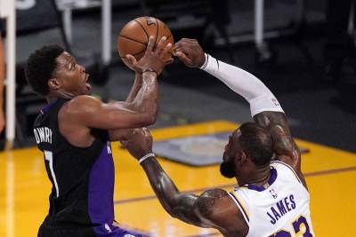 Fred Vanvleet - Pascal Siakam - Kyle Lowry - Gary Trent-Junior - Lowry leads depleted Raptors past Lakers; LeBron exits early - clickorlando.com - Los Angeles - city Los Angeles - state Utah