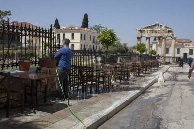 Cafes, restaurants reopen in Greece for outdoor service - clickorlando.com - Greece - city Athens
