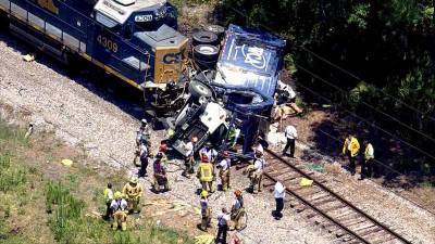 Train crashes into dump truck in Seminole County - clickorlando.com - state Florida - county Seminole - city Orlando