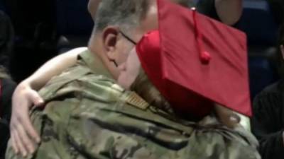 Military father surprises daughter at high school graduation - fox29.com - state Ohio - city Cincinnati, state Ohio