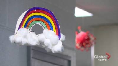 Dan Spector - COVID-19: West Island elementary school students want to bring back the rainbow - globalnews.ca