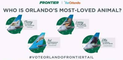 Vote now: Orlando’s most loved animal could be on a Frontier Airlines jet - clickorlando.com - state Florida