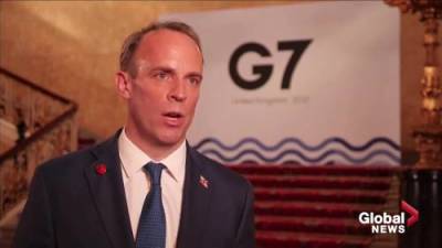 Dominic Raab - G7 meeting a ‘good opportunity’ to engage with India: U.K.’s Raab - globalnews.ca - India - Britain