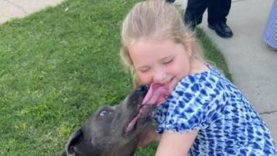 6-year-old girl invites passerby, dog to father’s funeral - fox29.com - state Arkansas - county Greenwood