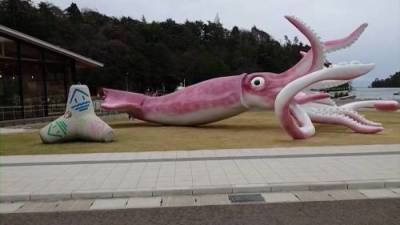 Japanese town spends COVID-19 relief funds on giant squid statue in aim to boost tourism - globalnews.ca - Japan
