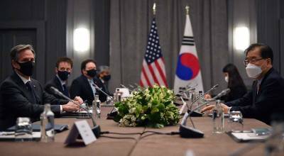 Antony Blinken - US, Japan, South Korea diplomats review North Korea strategy - clickorlando.com - South Korea - Japan - Usa - city London - North Korea