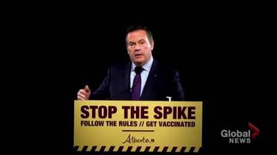 Jason Kenney - Tyler Shandro - ‘Assurances of adequate supply’ the reason Alberta can open COVID-19 vaccine to larger population - globalnews.ca