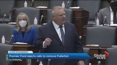 Doug Ford - Travis Dhanraj - Doug Ford rejects calls to remove Ontario long-term care minister - globalnews.ca