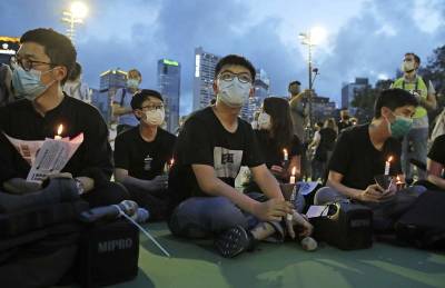 Hong Kong activist Joshua Wong sentenced for Tiananmen vigil - clickorlando.com - China - city Beijing - Hong Kong - county Park - city Hong Kong - Victoria, county Park