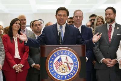 Ron Desantis - DeSantis signs GOP-drafted voting bill, legal fight begins - clickorlando.com - state Florida - county Palm Beach - city Tallahassee, state Florida