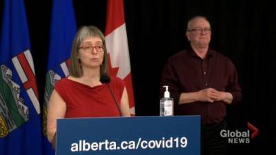 Deena Hinshaw - More than 100K Albertans book COVID-19 vaccines on Thursday - globalnews.ca