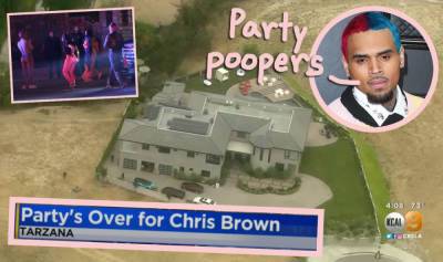 Chris Brown Ignores COVID Regulations & Hosts HUNDREDS For Wild 32nd Birthday House Party -- Cops & Neighbors Are PISSED! - perezhilton.com - Los Angeles - city San Fernando