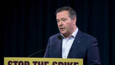 Jason Kenney - Kenney says more appointments made for COVID-19 vaccines in Alberta than actual vaccines available, counting on additional supply - globalnews.ca