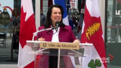 Valérie Plante - Montreal serves up $4.5 million in relief for restaurants and bars - globalnews.ca